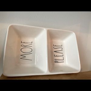 Rae Dunn MORE PLEASE Serving Dish